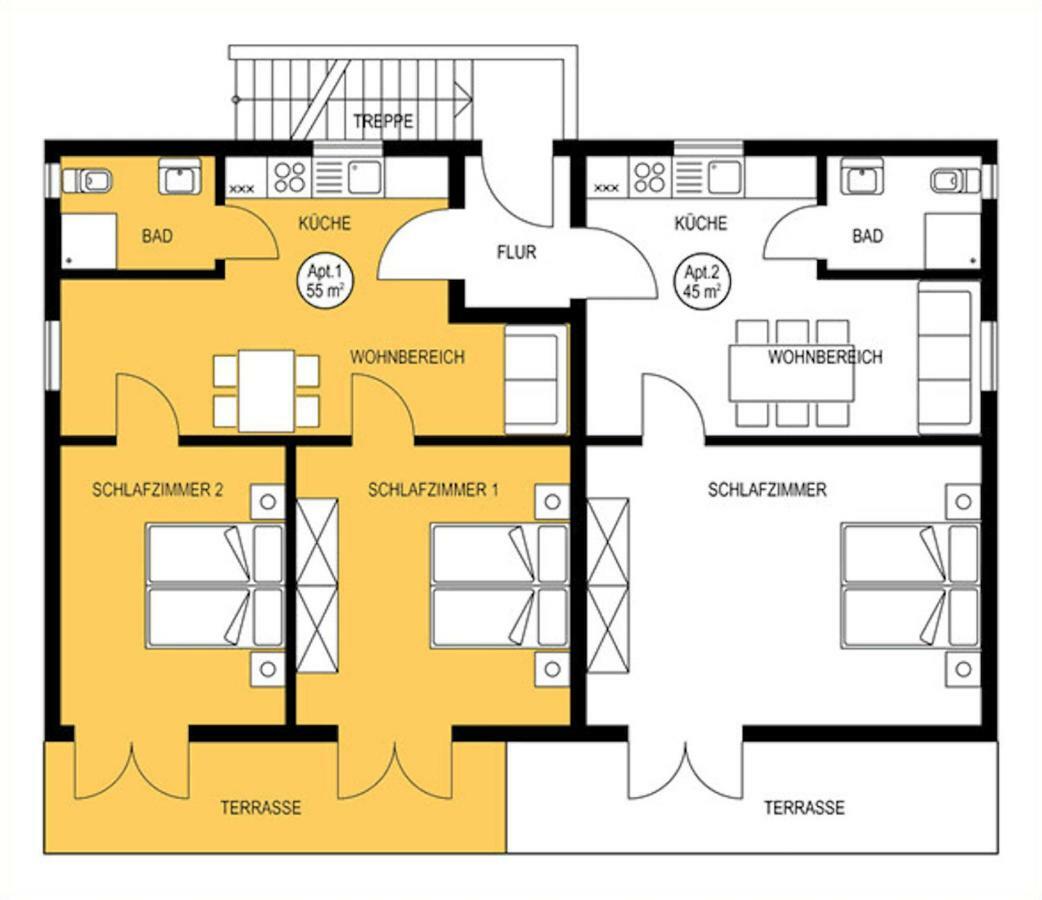 Adria Arba Apartments Раб Экстерьер фото